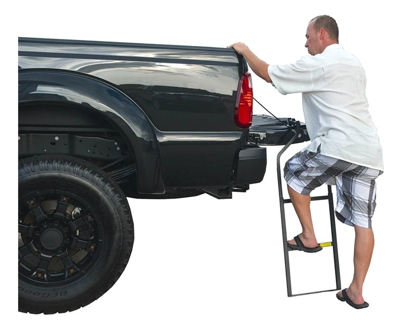 Escalera Para Camioneta Doble Cabina Regulable 4x4 Off Road - Imagen 4