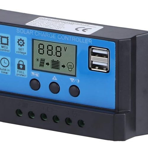 Regulador Controlador De Voltaje 40 Amp 12-24 V Panel Solar
