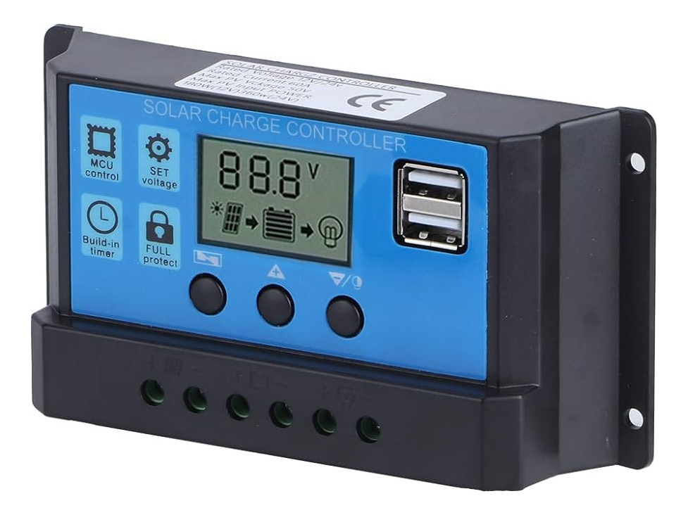 Regulador Controlador De Voltaje 30 Amp 12-24 V Panel Solar - Imagen 4
