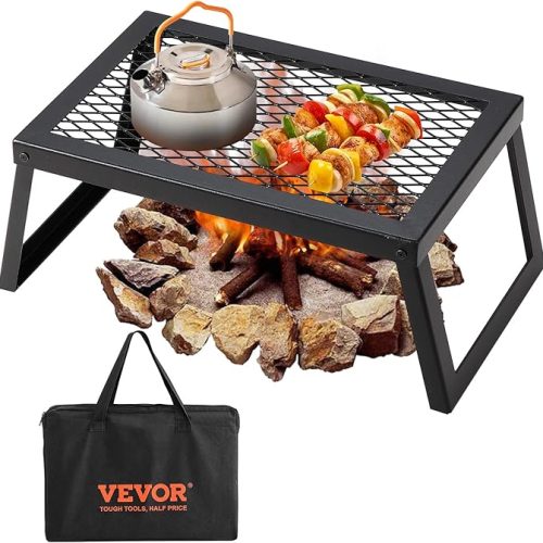 Parrilla Plegable Acero Camping Motorhome Csa Rodante