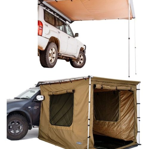Carpa Mas Toldo Camioneta Auto Camping Motor Home 4x4 2mx2m Caqui