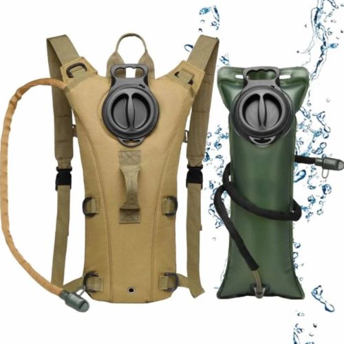 Mochila Tactica Cantimplora Botella De Agua Trekking Camping