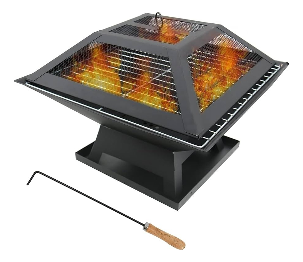 Brasero Quemador Fogón Barbacoa Estufa Jardín Patio Camping - Imagen 5
