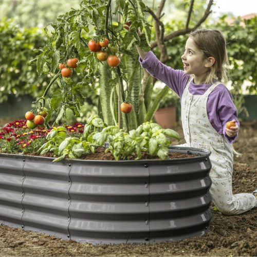 Jardinera Green Valley Galvanizado Huerta 240 L X 60a X 45h