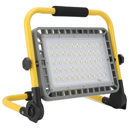Lampara Recargable Trabajo Mecánico Construcción 100w Amarillo Blanco Frío