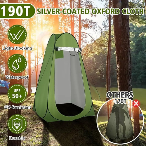 Carpa Doble Inodoro Ducha Wc. Baño Camping Motor Home - Imagen 5