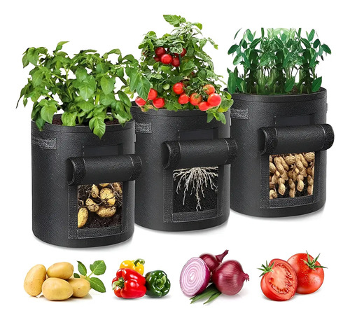 Maceta Plantas Huerta Grow 18 Litros Jardín Hortalizas - Imagen 7