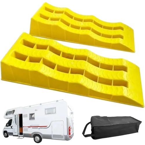 Rampa De Nivelación Para Vehículo Motor Home Green Valley Amarillo