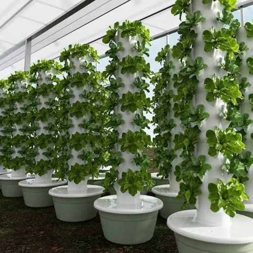 Green Valley Maceta Torre Hidroponica 5 Pisos 20 Plantas