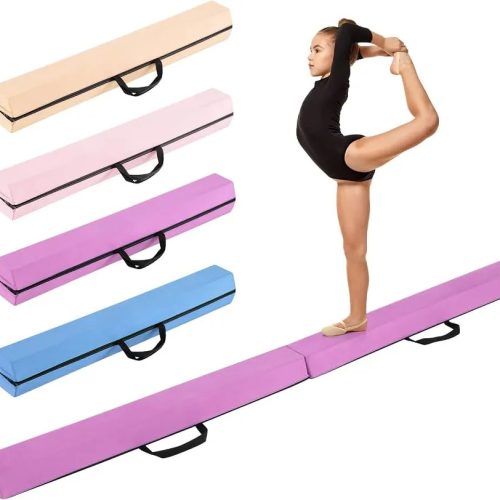 Gimnasia Artística, 2.70 Viga Plegable Green Valley Rosa Chicle