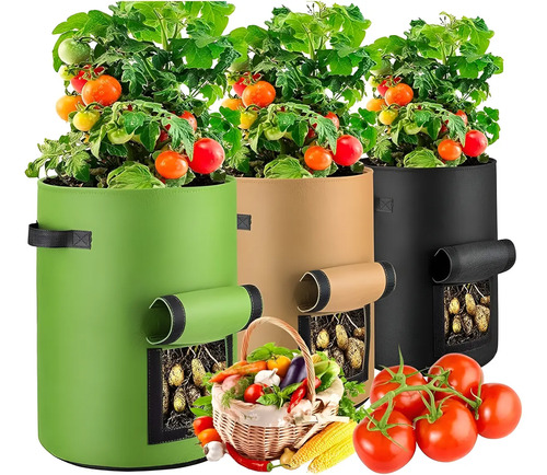 Maceta Plantas Huerta Grow 36 Litros Jardín Hortalizas
