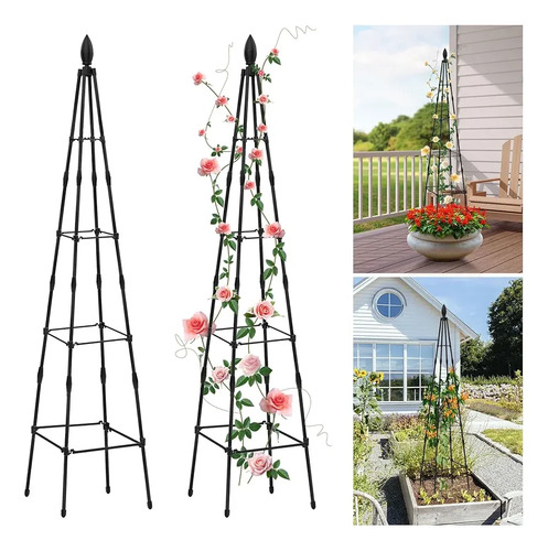 Pérgola Tutor Estructura Rosaleda Jazmín Jardín Plantas 1,8m