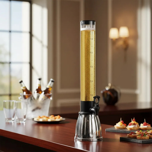 Dispensador De Cerveza 3 Lts. Oro Juguera Chopera Eventos - Imagen 3