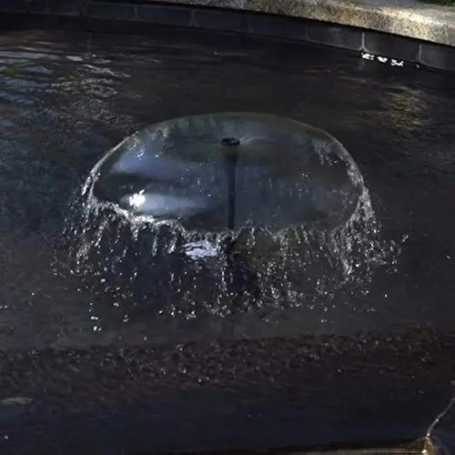 Bomba Solar Fuente Estanque Boquillas Baño Pajaro - Imagen 6