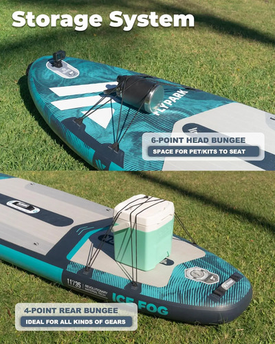 Tabla Sup Green Valley 11 Pies Inflable 335 Cm Azul - Imagen 7