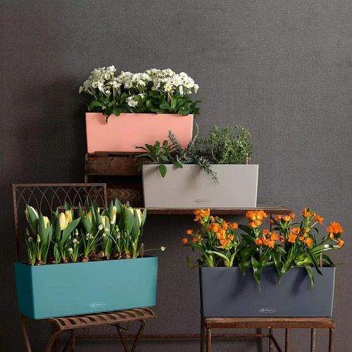 Jardinera Colgante Green Valley Huerta 36cm Con Mensulas - Imagen 9