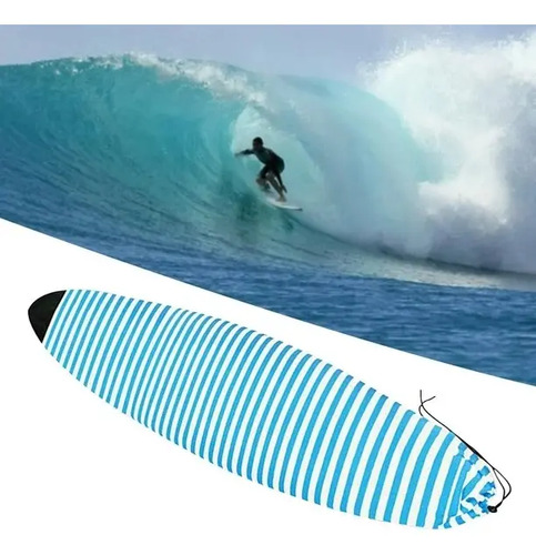 Funda Tabla Surf 8 Pies Media Fish Retro Malibu Hibrido