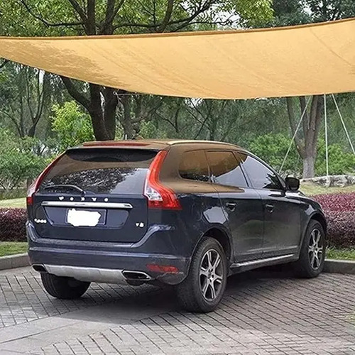 Toldo Con Ojales 5 M X 4 M. Tela Sombra 90% Excelente Jardín - Imagen 13