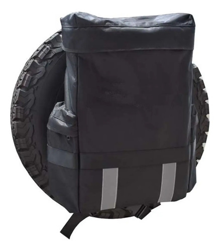 Mochila Impermeable Bolso Out Door Rueda Auxiliar Off Road - Imagen 6