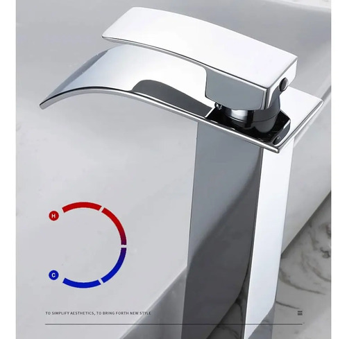 Grifería Baño Monocomando Alta Recta Green Valley - Imagen 7