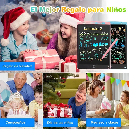 Pizarra Mágica Lcd 8.5 Pulgadas Magnética Tablet Dibujo - Imagen 9
