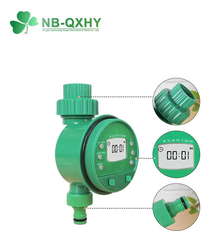 Riego Controlador Green Valley Timer Jardin - Imagen 4