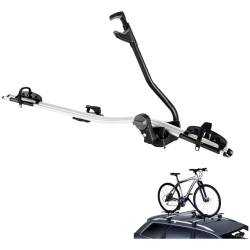 Portabicicleta De Techo Para 1 Bicicleta Green Valley Alumin Plateado