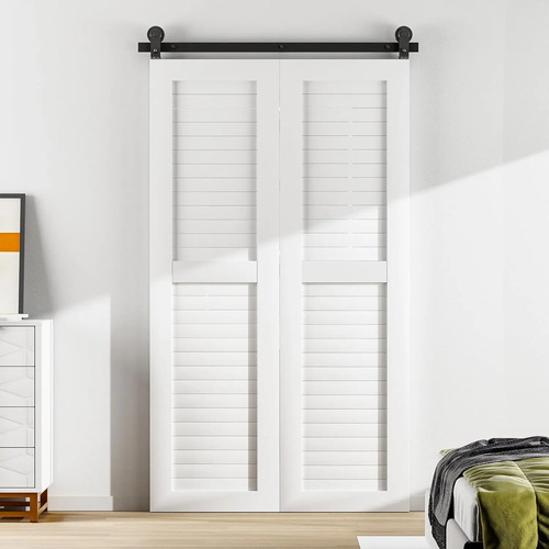 Herraje Riel Para Puerta Corrediza Pivotante Granero Riel 3m - Imagen 5