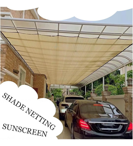 Toldo Con Ojales 5 M X 4 M. Tela Sombra 90% Excelente Jardín - Imagen 15