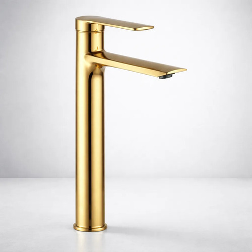 Monocomando Grifería Baño Para Lavatorio París Alta Oro - Imagen 4