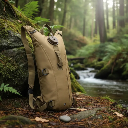 Mochila Tactica Cantimplora Botella De Agua Trekking Camping