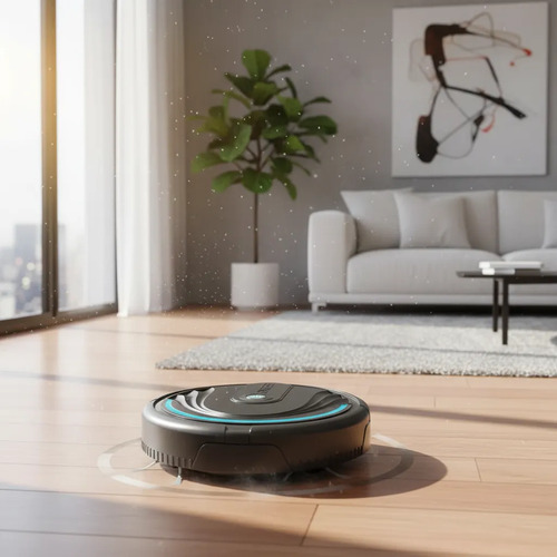 Mini Aspiradora Robot Hasta 60 M2 Barre No Aspira