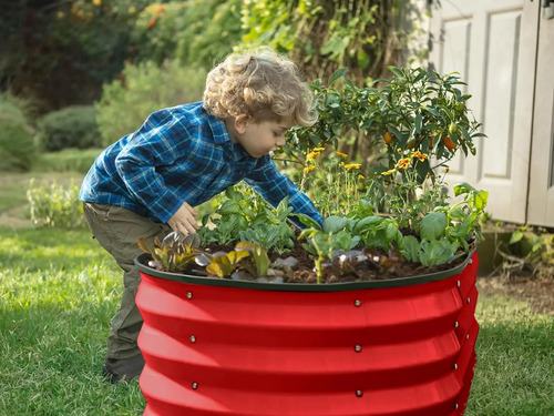 Jardinera Green Valley Galvanizado Huerta 195l X 60a X 45h
