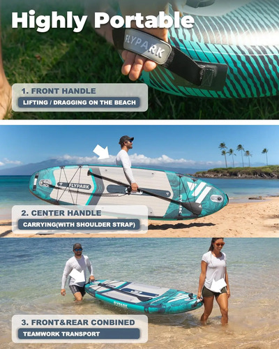 Tabla Sup Green Valley 11 Pies Inflable 335 Cm Azul - Imagen 2