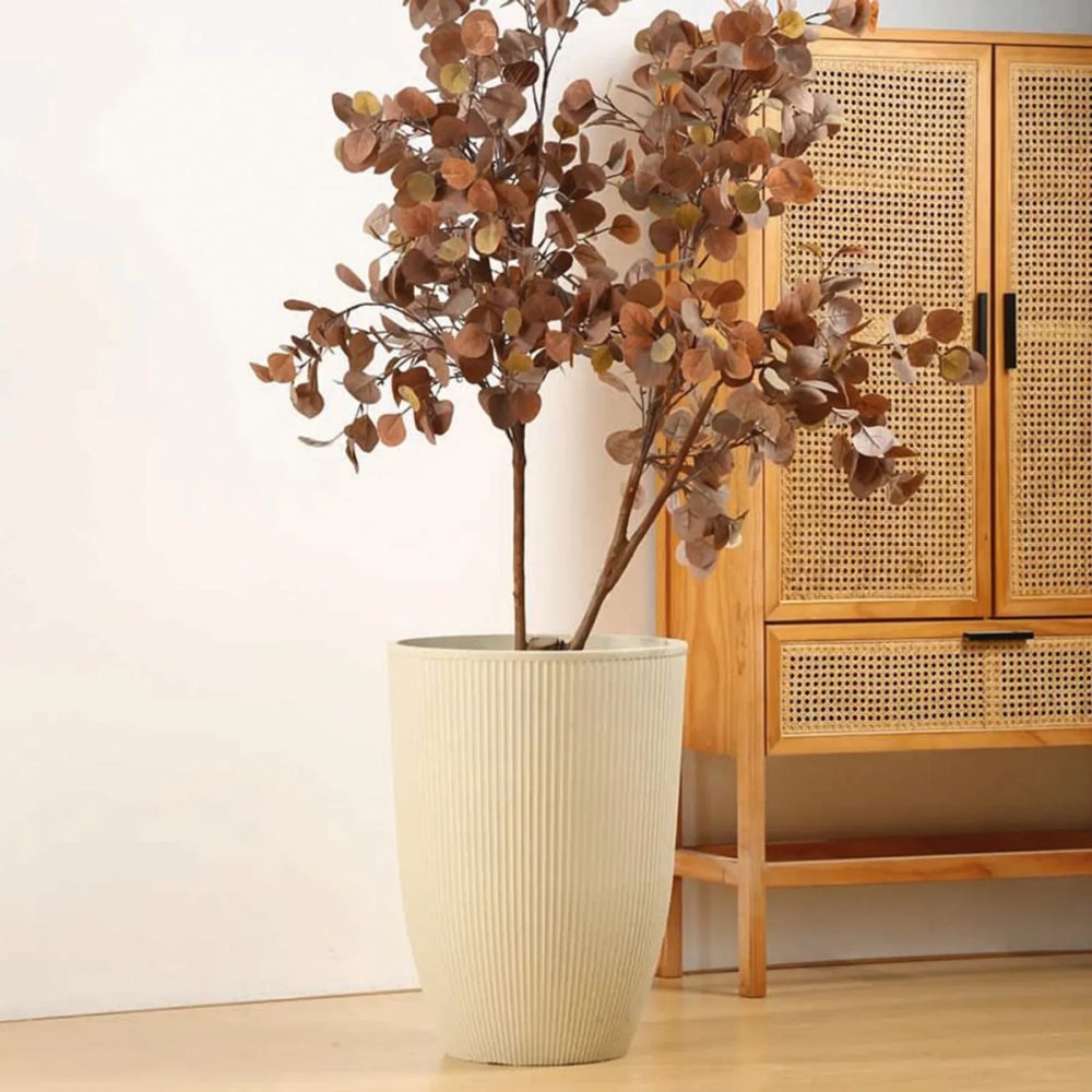 Maceta De Resina Green Valley Osaka 47 X 34 Cm Beige Osaka 47 - Imagen 2