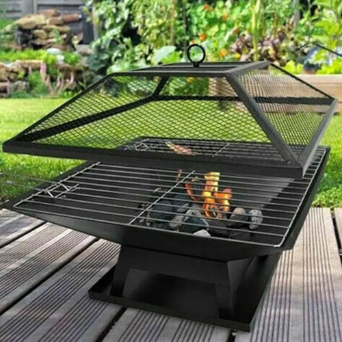 Brasero Quemador Fogón Barbacoa Estufa Jardín Patio Camping