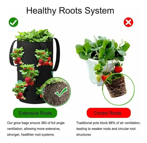 Maceta Plantas Huerta Frutilla 20 Litros Jardín Hortalizas - Imagen 17