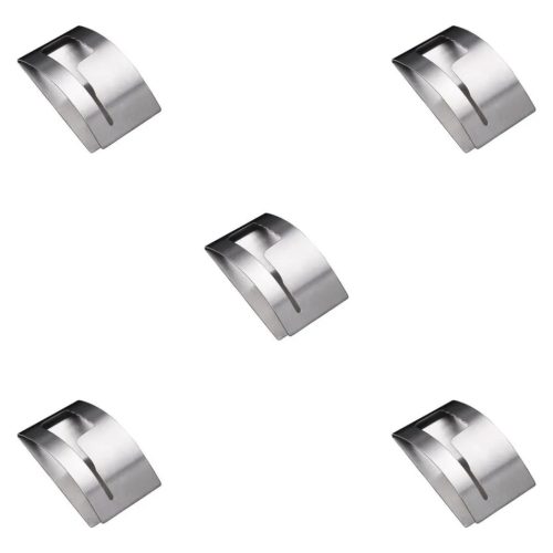 Toallero 5 Unidades Percha Para Toalla Baño Acero Repasador Acero