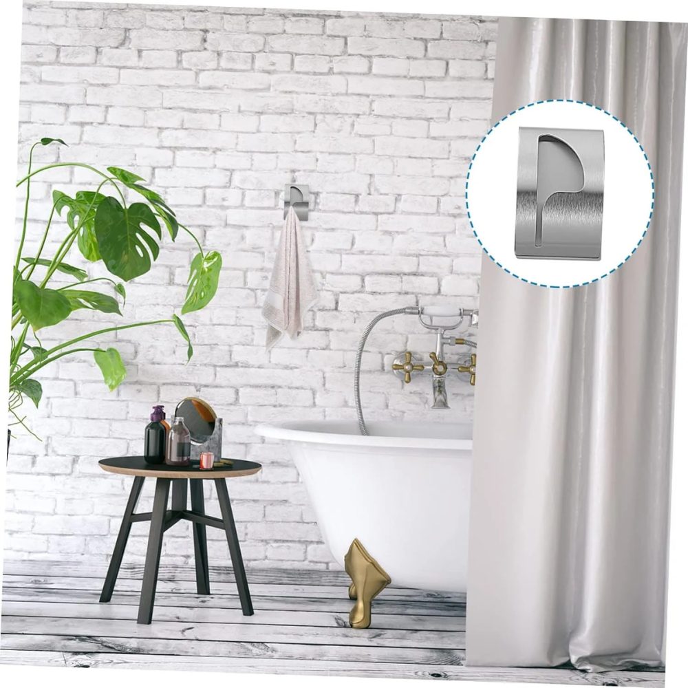 Toallero 4 Unidades Percha Para Toalla Baño Acero Metálico - Imagen 3