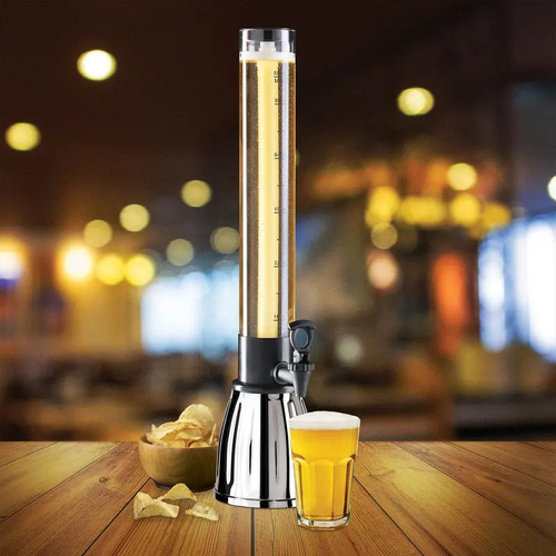 Dispensador De Cerveza 3 Lts. Oro Juguera Chopera Eventos