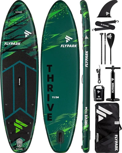 Paddle Board 11 Pies Surf Longboard Sup 200 Kg 2 Personas - Imagen 2