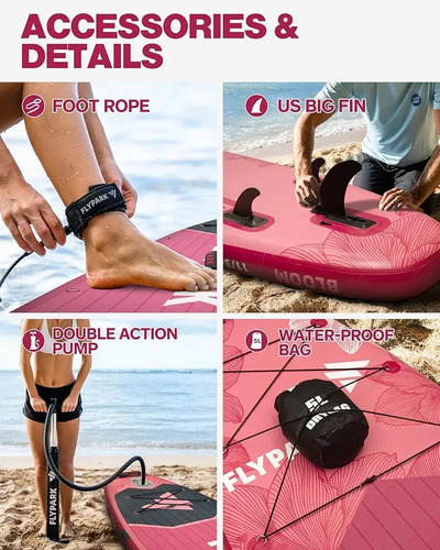 Paddle Board 11 Pies Surf Longboard Sup 200 Kg 2 Personas - Imagen 7