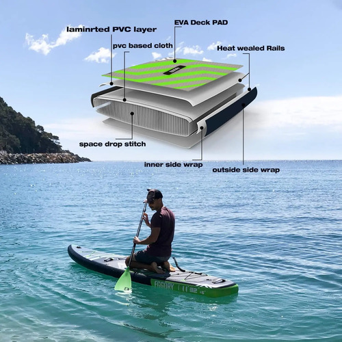 Paddle Board 11 Pies Surf Longboard Sup 150 Kg Excelente - Imagen 5