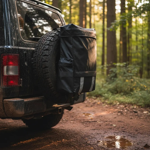 Mochila Impermeable Bolso Out Door Rueda Auxiliar Off Road