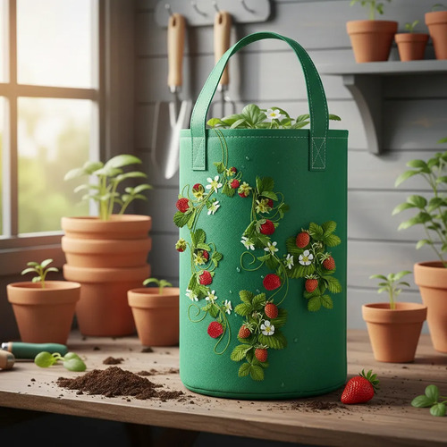 Maceta Plantas Huerta Frutilla 20 Litros Jardín Hortalizas - Imagen 19