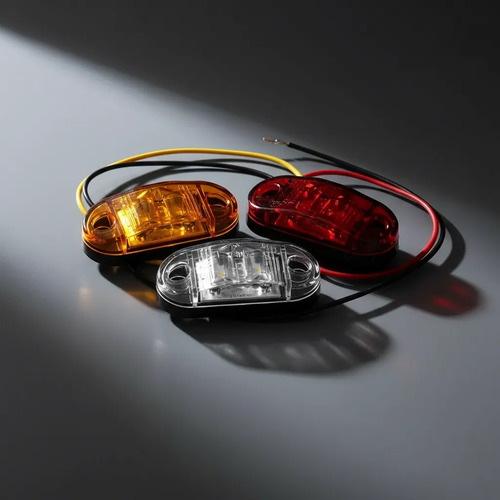 10 Unidades Farol Luz Foco Led 12v 24 V Camión Tráiler Zorra - Imagen 6