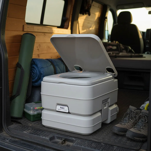 Baño Inodoro Portatil Químico Wc Camping Motor Home Pesca
