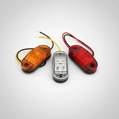 10 Unidades Farol Luz Foco Led 12v 24 V Camión Tráiler Zorra - Imagen 16