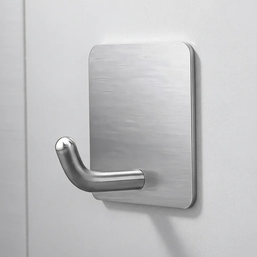 Toallero 2 Unidades Percha Para Toalla Baño Acero Repasador - Imagen 6