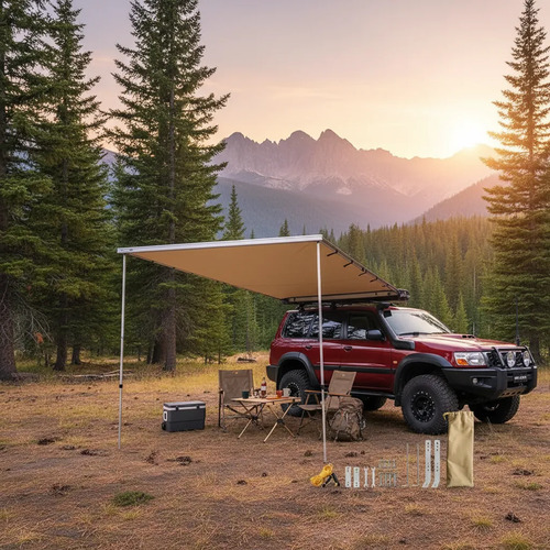 Toldo Para Motor Home Casa Rodante Camioneta 2 X 2,5 M.